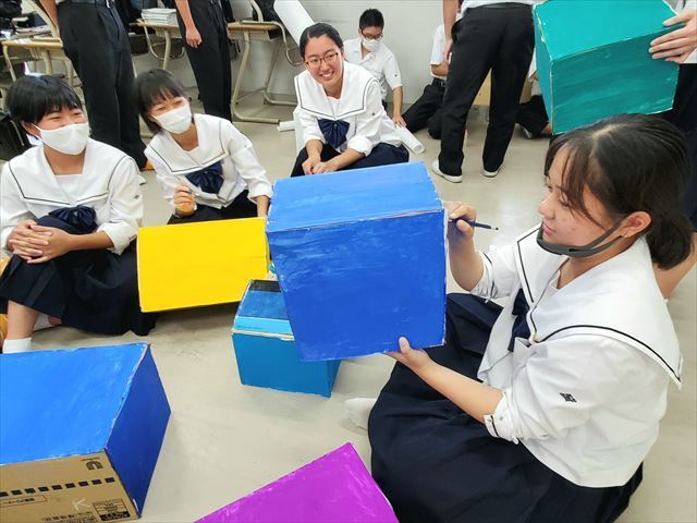 楽しい文化祭準備 鹿児島県立加治木高等学校ブログ